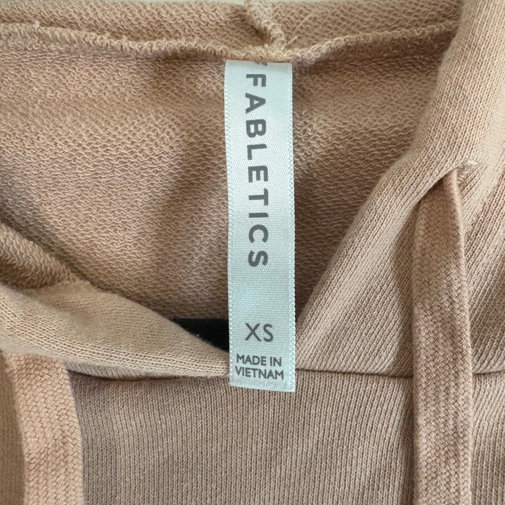 Fabletics Cropped Hoodie Pullover Athleisure Acti… - image 3